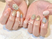 シンス(Since)/【パラジェル】フラワーネイル