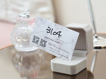 3104/オリジナル名刺もお渡ししてます