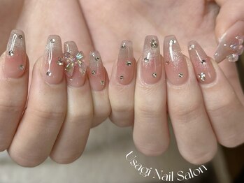 ウサギネイル 新大久保店(usagi nail)/キラキラネイル