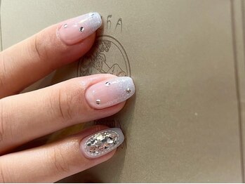 アイネイルズ 梅田店(I nails)/ワンホングラデーション¥9700