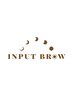 最先端【input brow】擦っても消えない眉毛