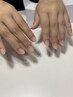 ドライケア付き【Hand】クリアジェル¥4000or自爪仕上げジェル¥4500