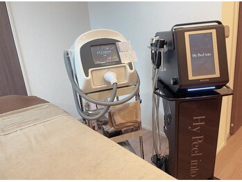 レア(Le'a)/内観【施術に使用する機器】