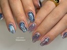 キラキラニュアンスネイル