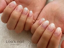 ロアズネイル(Loa's nail)/ラメグラデーション