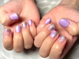 ☆上品なパープルネイル☆
