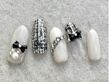 ターラ(Tara)/ツイード冬ネイル