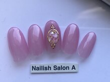 ネイリッシュサロン エー(Nailish Salon A)/ブローチアンティークシェル