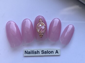 ネイリッシュサロン エー(Nailish Salon A)/ブローチアンティークシェル