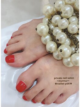 プライベート ネイルサロン マーマ(murmur)/フットネイル