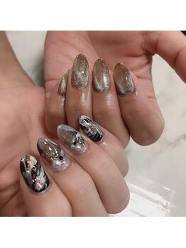 ネイル サロンアンドスクール リッシュ(Nail Salon&School riche)/マグネットミックス