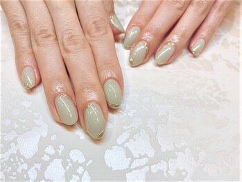 レアレアネイル(Lealeanail)/【パラジェル】スプリングネイル