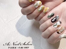 エーネイルサロン プラーカ本店(A-Nail Salon)/マットニュアンス