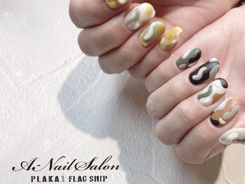 エーネイルサロン プラーカ本店(A-Nail Salon)/マットニュアンス