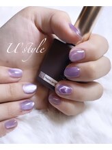 ユーズスタイル(U’style)/パープルハートマグネット