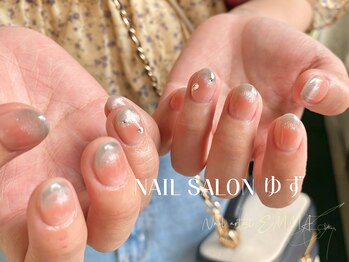 ゆず/チークネイル/桃ソーダ