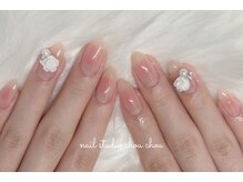 ネイルアンドアイラッシュスタジオ シュシュ(chouchou)/ふんわりモテチーク