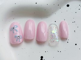 定額Simple Art リボン