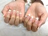 【ハンド】17色限定！フレンチラメライン ¥6,000-→ ¥5,500-