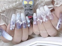 リンドネイル バイ モカ アンド ララ(Lind nail by moca and LaLa)/【mio】グラデーションネイル