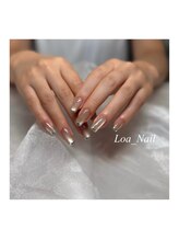 ロア ネイル(Loa_Nail)/ガラスフレンチ