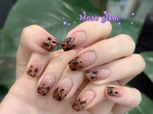 モアグラム 池袋東口店(More Glam)/ヒョウ柄/レオパード/秋冬ネイル