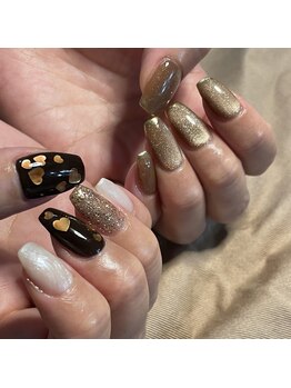 ネイルロク(nail 6.)/バレンタインネイル
