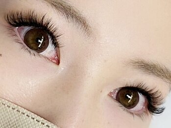 ミニョンアイラッシュデザインサロン くずは店の写真/濃さ＆持ち抜群！【バインドロック】新規,初回→80束¥5984/高リピ率！【ボリュームフェザー3Dラッシュ】