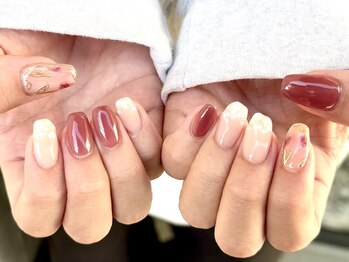 手書きフラワー