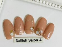 ネイリッシュサロン エー(Nailish Salon A)/チェックネイル