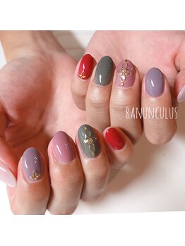 ラナンキュラス(Ranunculus)/秋カラー　5色☆