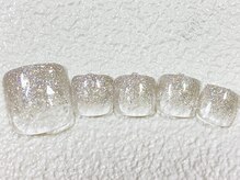 リラ(RIRA)/ラメグラデーションフット