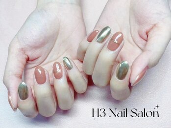 エイチスリー(H3)/2色ワンカラーにオーロラ