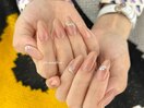 透け感シンプルネイル