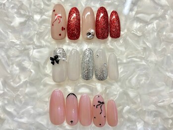 ネイルサロン メルナチュール 天神大名(Mere Nature)の写真/デザイン豊富◎シンプル・ニュアンス・ワンホン・トレンドなど定額メニューも用途に合わせて幅広くご用意♪