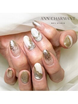アンシャルマンネイルスタジオ(Ann charmant nail studio)/セレクトデザインコース¥6,800~