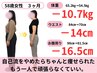 【9～12kg痩せたい方】無理な食事制限、運動なし　カウンセリング+施術体験
