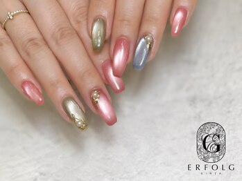 春カラフルネイル＊[パラジェル]