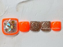 フェリーチェ(nail salon＆school felice)/フットネイル/定額制8800円/瑞江