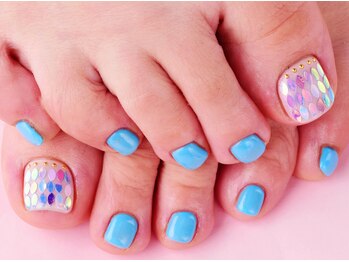 フラッシュネイル フレンテ西宮店/フット☆デザインコ-ス◇