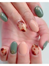 ネイルサロン ティアラリュクス 市川北口店(Tiara Luxe)/べっ甲ネイル