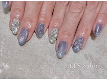 マインサロン(MEIN Salon)/マグネット×キルティングネイル