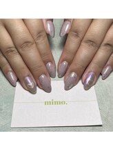 ミモ(mimo.)/ハートマグネットネイル
