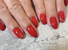 エル(ell.)/赤ワンカラー