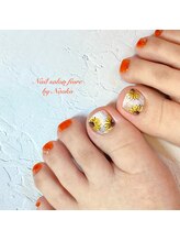 フィオーレ(fiore)/夏といえば！ひまわりネイル***