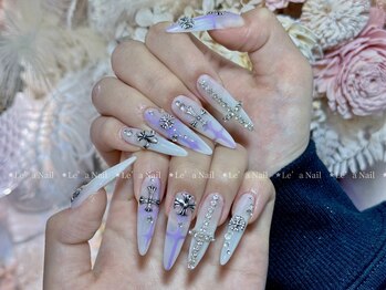 レアネイル 渋谷店(Le’a nail)/クロムハーツ☆手書き