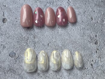 グロウ ネイル(GLOW×NAIL)/シンプル定額 2025年4月