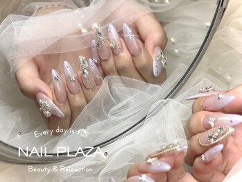 ネイルプラザ 河原町OPA店(NAIL PLAZA)の写真/とにかく可愛いキラキラ推しネイル★最新トレンド&韓国ネイルも◎【持ち込みOK★アートし放題☆】