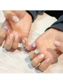 エーネイルサロン プラーカ本店(A-Nail Salon)/甘辛MIXネイル