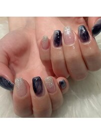 大人ニュアンスネイル